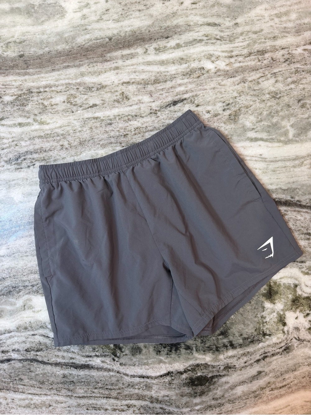 Gymshark Men’s Charcoal Gray Athletic Training Shorts